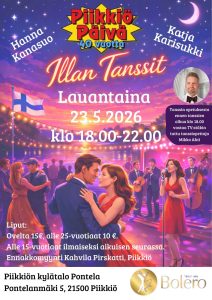 Piikkiö Päivä Tanssit - juliste
